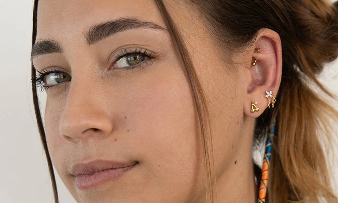 Rook kolczyk piercing