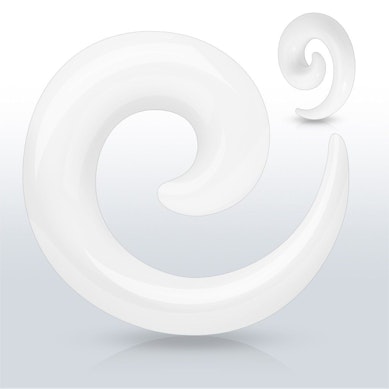 Spiralny taper w różnych kolorach
