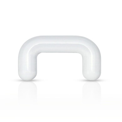 Prosty retainer do septum z akrylu