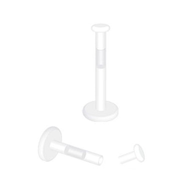 Labret push-in przezroczysty