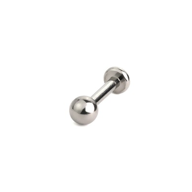 Labret z czystego tytanu