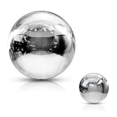 Kulka do kolczyka z gwintem wewnętrznym