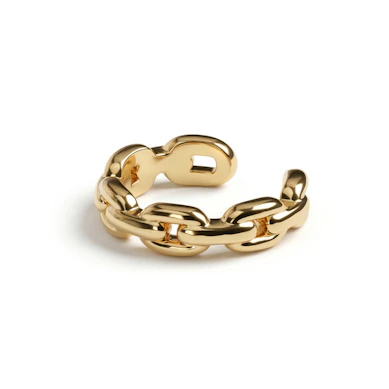 Ear cuff z motywem łańcuszka