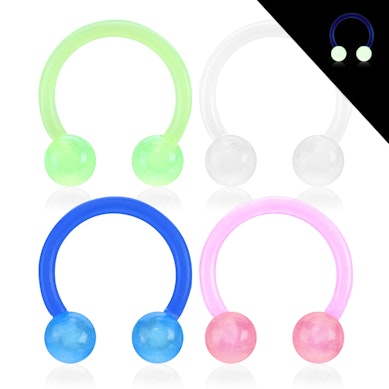 Podkówka z fluorescencyjnego akrylu