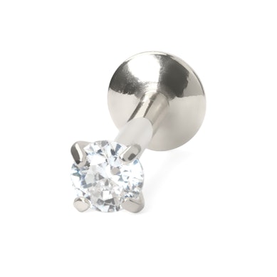 Labret w różnych kolorach i wzorach z gwintem wewnętrznym