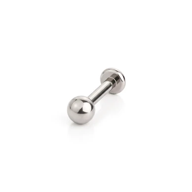 Labret z czystego tytanu
