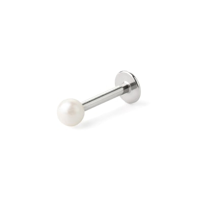Labret z perełkami z akrylu w różnych kolorach