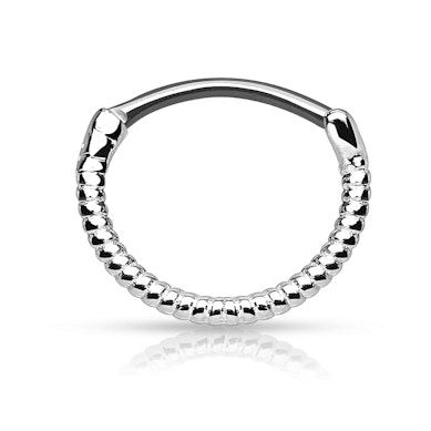 Septum z motywem skręconej liny