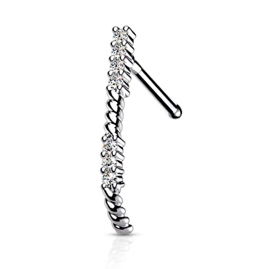 Crawler do nosa zdobiony kamieniami w pięknych 3 kolorach