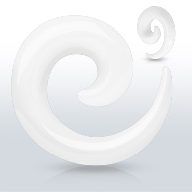 Spiralny taper w różnych kolorach