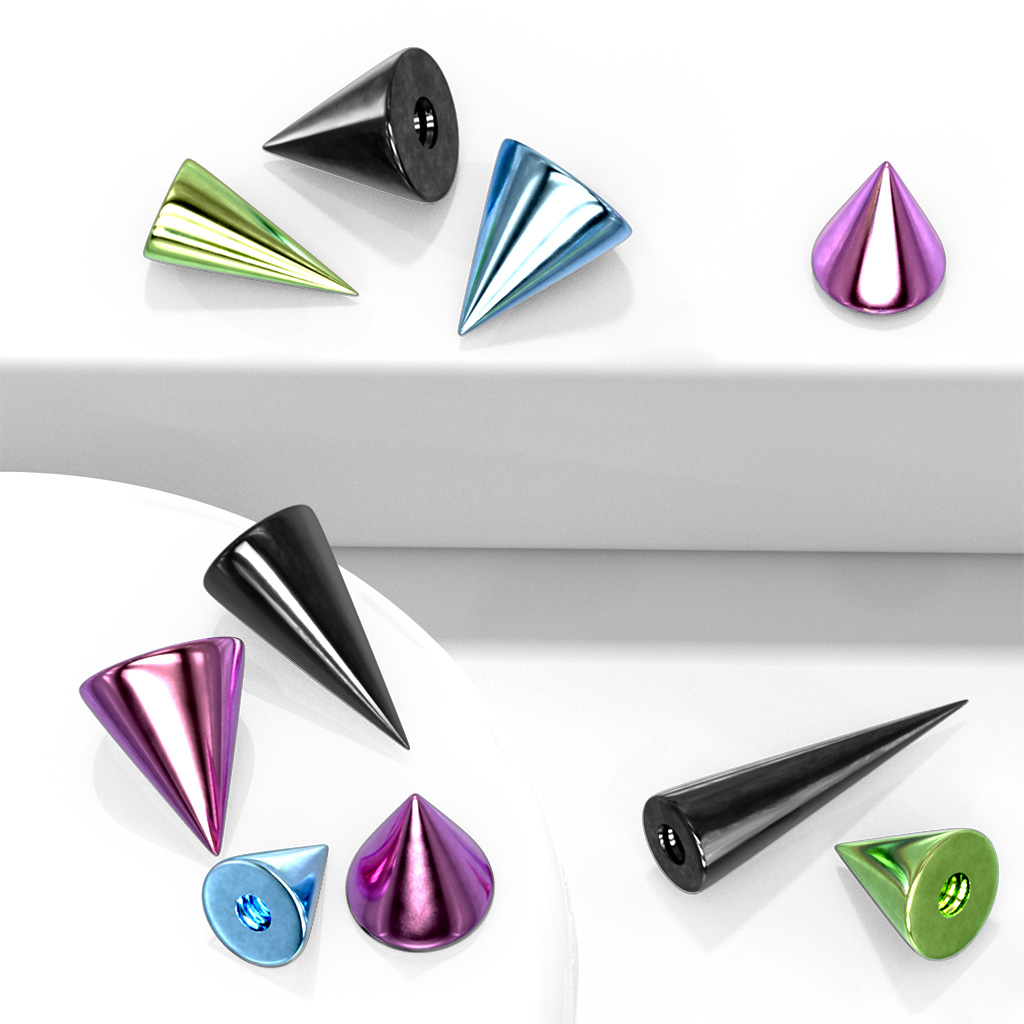 Kolec w różnych kolorach i rozmiarach