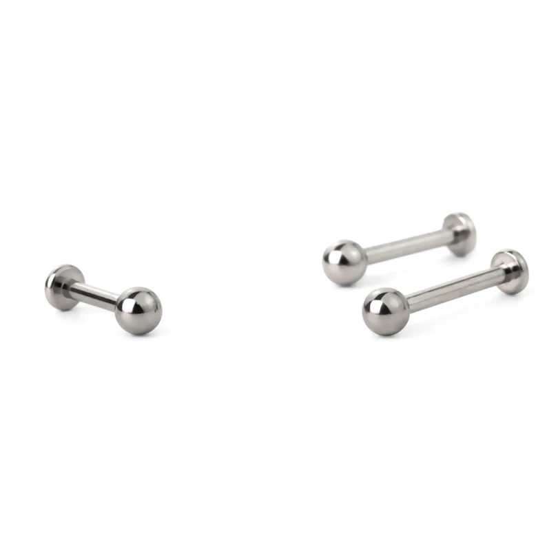 Labret z czystego tytanu