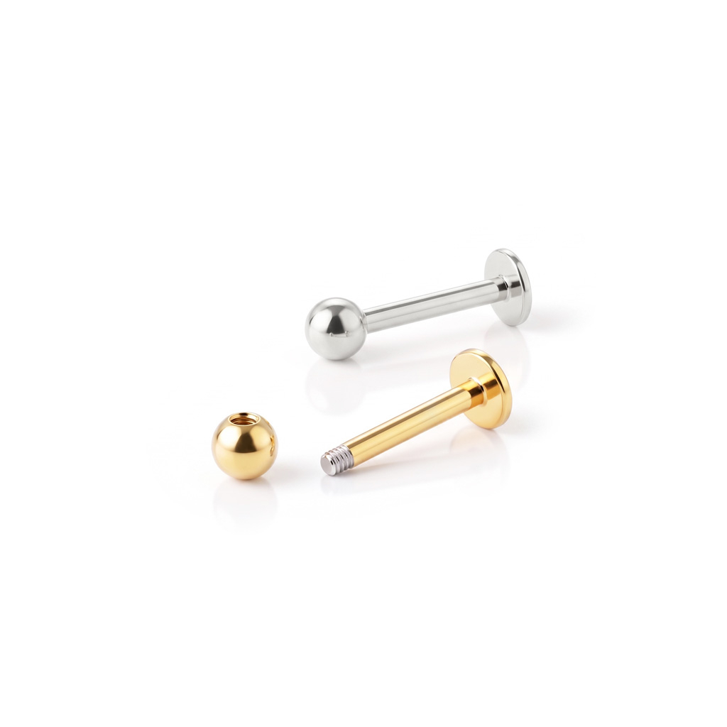 Labret w wielu kolorach