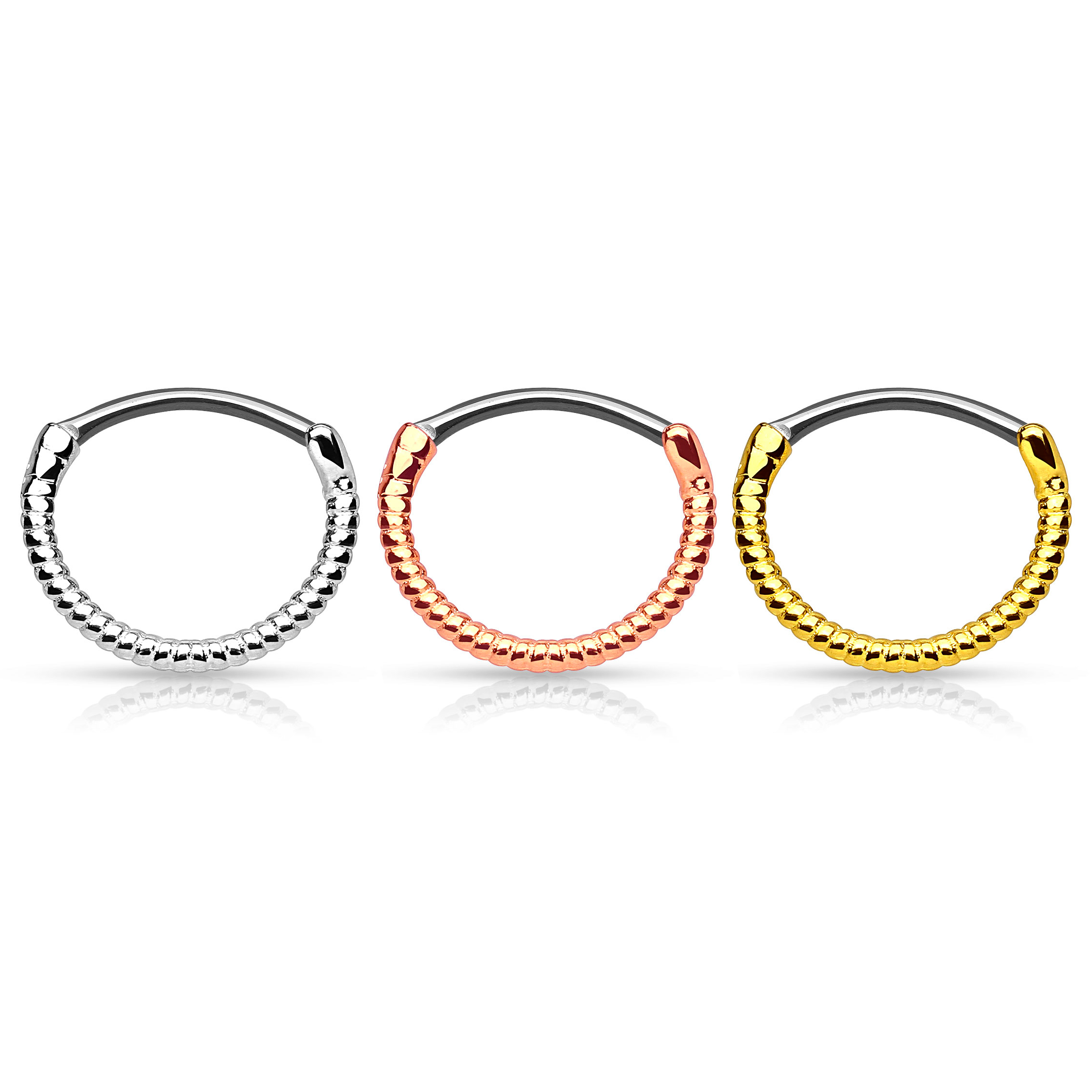 Septum z motywem skręconej liny