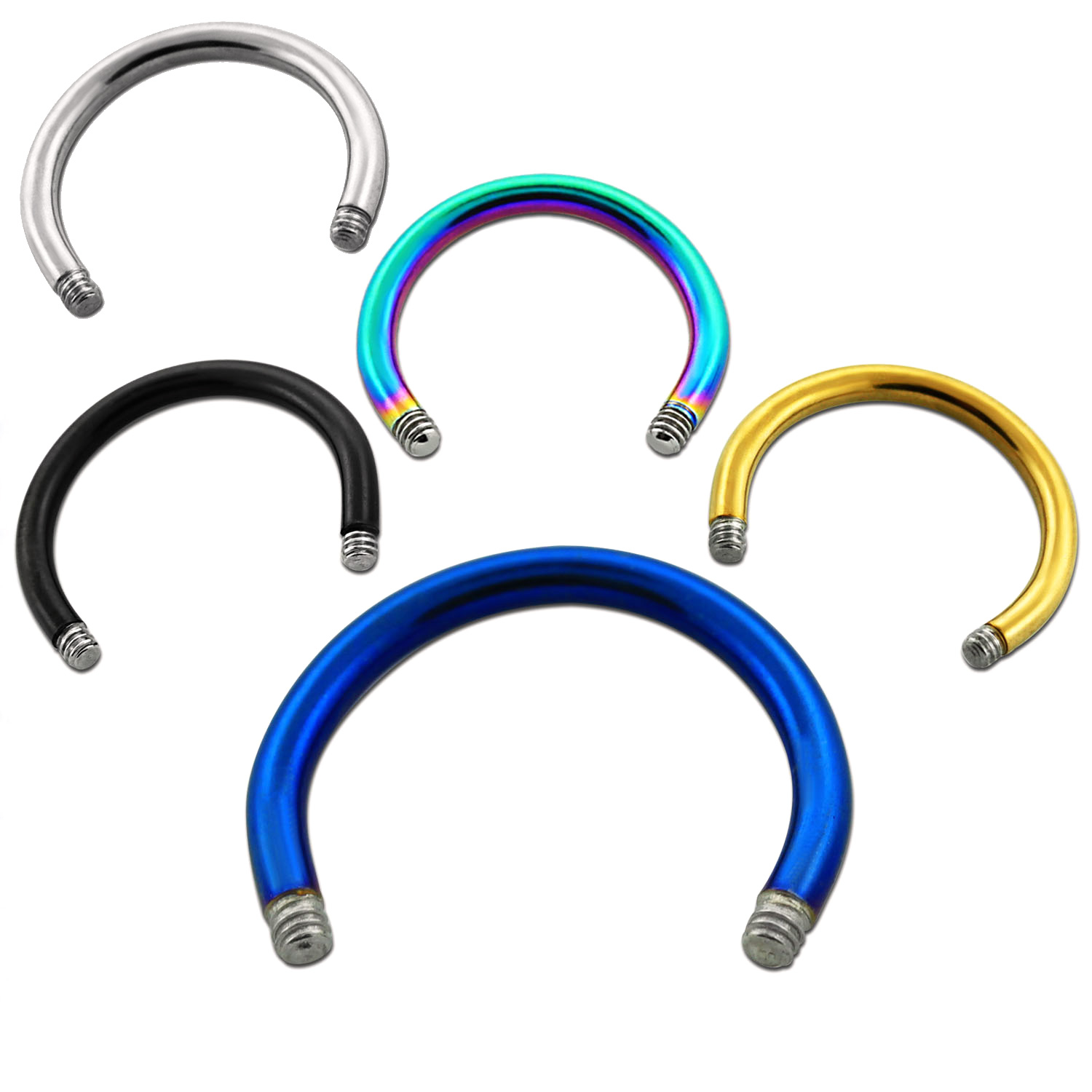 Pojedyncza podkówka w wielu rozmiarach