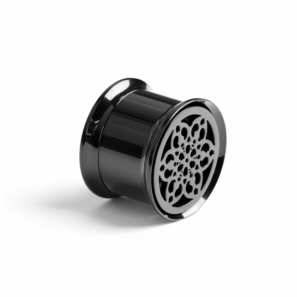 Tunel z ażurowym kwiatem