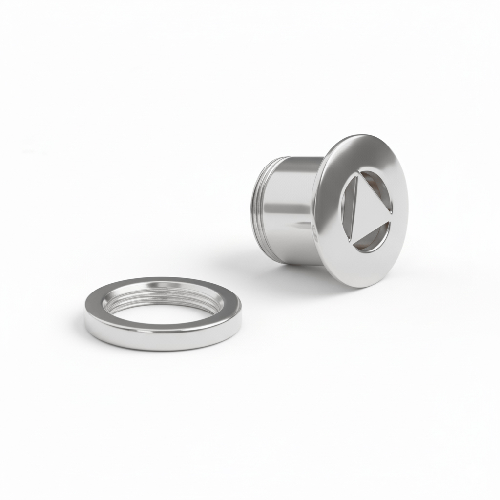 Tunel z trójkątnym wzorem