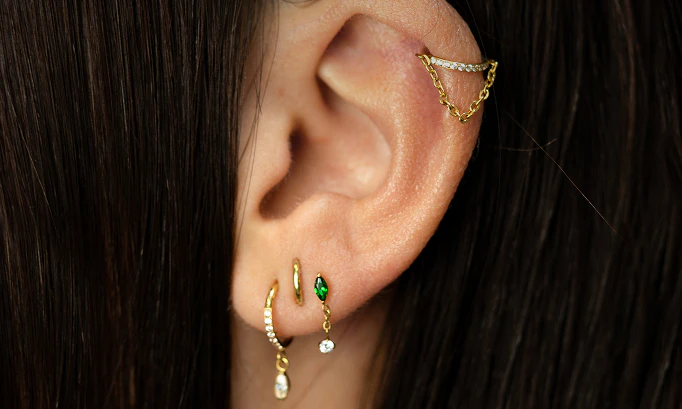 Kolczyk tytanowy do piercingu helix